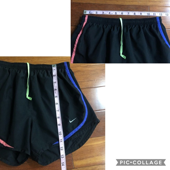 Nike Women Black Dri Fit Running Shorts - Picture 7 of 7